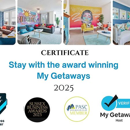 Central Lanes Pad By My Getaways Free Parking For One Car Hove Exteriér fotografie